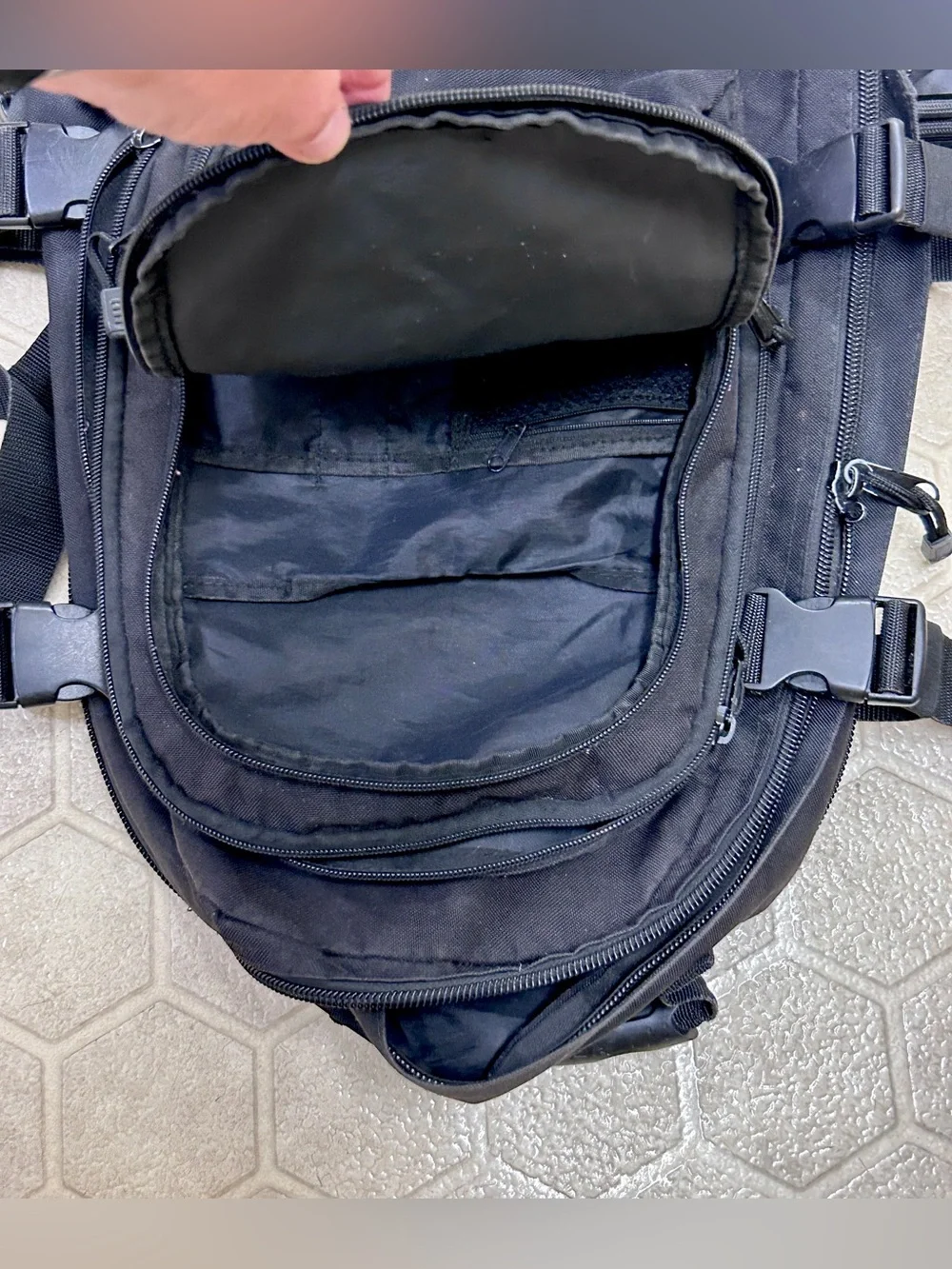 Mercury Tactical 3 Day Stretch Waterproof Ballistic Nylon Expandable Backpack
